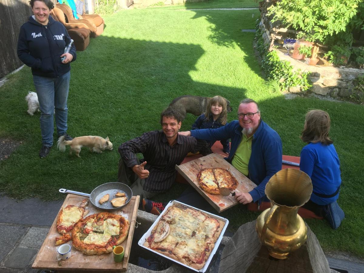 Familienapartments Mit Balkon Und Garten Ober-Lembach Eksteriør bilde